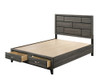 Valdemar EK Bed W/Storage / 27057EK