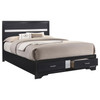 Miranda 5-piece California King Bedroom Set Black / CS-206361KW-S5