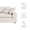 Commix Down Filled Overstuffed Sofa / EEI-4860