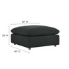 Commix Down Filled Overstuffed Sectional Sofa / EEI-6510