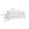 Commix Down Filled Overstuffed Sectional Sofa / EEI-6510