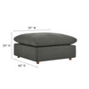 Commix Down Filled Overstuffed Sectional Sofa / EEI-6510