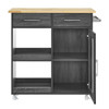 Culinary Kitchen Cart With Towel Bar / EEI-6275