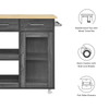Culinary Kitchen Cart With Towel Bar / EEI-6275