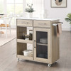 Culinary Kitchen Cart With Towel Bar / EEI-6275