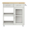 Culinary Kitchen Cart With Towel Bar / EEI-6275