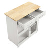 Culinary Kitchen Cart With Towel Bar / EEI-6275