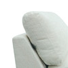 Divani Casa Gloria - Modern White Fabric Sofa / VGSX-22052-SOFA-PRL