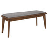 Everett 6-piece Rectangular Dining Table Set Natural Walnut / CS-192761-S6
