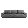 Oasis Upholstered Fabric Sofa / EEI-6401