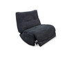 Divani Casa Basil - Modern Dark Grey Fabric Large Electric Recliner Chair / VGSX-22056-RCLNR-LRG-EMBONY