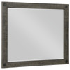 Lilith Rectangular Dresser Mirror Distressed Grey / CS-224474
