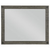 Lilith Rectangular Dresser Mirror Distressed Grey / CS-224474