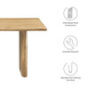 Amistad Wood Coffee Table / EEI-6341
