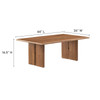 Amistad Wood Coffee Table / EEI-6341