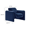 Waverly Performance Velvet Armchair / EEI-6576