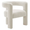 Kayla Boucle Upholstered Armchair / EEI-6479