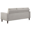 Bowen 2-piece Upholstered Track Arms Tufted Sofa Set Beige / CS-506785-S2