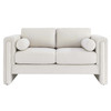 Visible Boucle Fabric Loveseat / EEI-6376