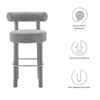 Toulouse Boucle Fabric Bar Stool / EEI-6385