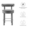 Toulouse Performance Velvet Counter Stool / EEI-6384