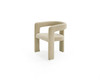 Modrest Cherish - Modern Beige Fabric Dining Chair / VGEUMC-9771CH-BGE