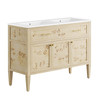 Elysian 48" Double Sink Bathroom Vanity / EEI-6454