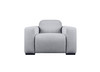 Divani Casa Bode - Modern Grey Fabric Recliner Chair / VGMB-R211-P1-CHR-M31