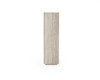 Nova Domus Roma - Modern Faux Travertine + Gold Bookcase / VGAN-ROMA-BOOK