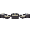 Convene 8 Piece Outdoor Patio Sofa Set / EEI-2352