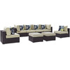 Convene 8 Piece Outdoor Patio Sectional Set / EEI-2369