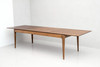 Modrest Dallas - Mid-Century Modern Brown Oak Extendable Dining Table / VGME-121256-DT