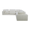 Divani Casa Vicki - Modern Off-White Fabric Modular Sectional Sofa / VGKK-KF.8033-SECT-IVORY