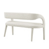 Pinnacle Boucle Fabric Accent Bench / EEI-6571