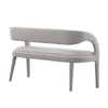 Pinnacle Boucle Fabric Accent Bench / EEI-6571