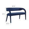 Pinnacle Performance Velvet Accent Bench / EEI-6572