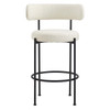 Albie Boucle Fabric Bar Stools - Set of 2 / EEI-6520