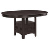 Lavon 5-piece Oval Extension Leaf Dining Set Espresso / CS-102671-S5