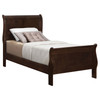 Louis Philippe 5-piece Twin Bedroom Set Cappuccino / CS-202411T-S5