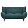 Acton 3-piece Upholstered Flared Arm Sofa Set Teal Blue / CS-511161-S3