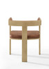 Nova Domus Oshana - Modern Rust Leatherette + White Oak Dining Chair / VGMA-MI-1206