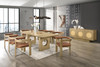Nova Domus Oshana - Modern Rust Leatherette + White Oak Dining Chair / VGMA-MI-1206