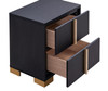 Marceline 4-piece Full Bedroom Set Black / CS-222831F-S4