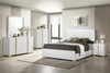 Marceline 5-piece Full Bedroom Set White / CS-222931F-S5