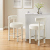 Toulouse Boucle Fabric Counter Stool - Set of 2 / EEI-6707