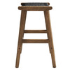 Saoirse Woven Rope Wood Counter Stool - Set of 2 / EEI-6548