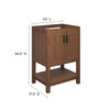 Ashlyn 24” Wood Bathroom Vanity Cabinet (Sink Basin Not Included) / EEI-6403