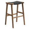 Saoirse Woven Rope Wood Bar Stool - Set of 2 / EEI-6550