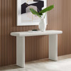 Relic Concrete Textured Console Table / EEI-6577