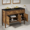 Elysian 48" Wood Double Sink Bathroom Vanity / EEI-6457